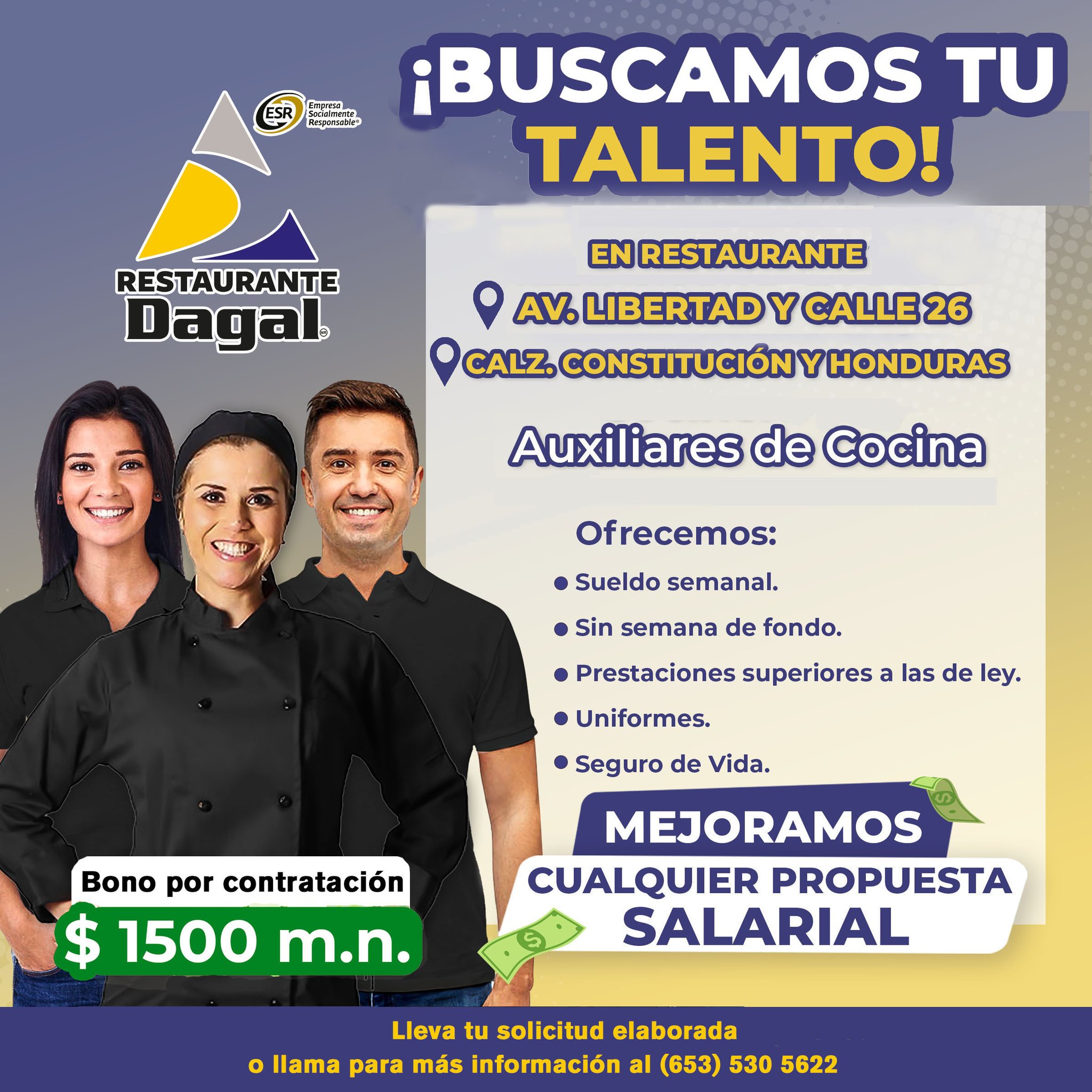 DAGAL Oferta Diferentes Vacantes En San Luis