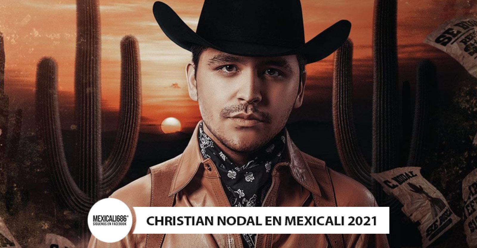 Christian Nodal en Mexicali 2021