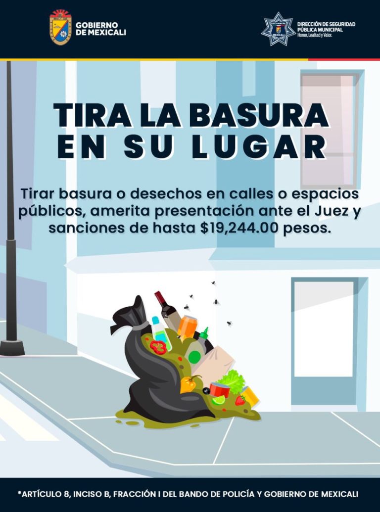 Multa Para Quienes Tiren Basura En La Calle 8157